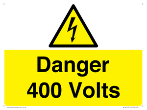 Danger 400 Volts